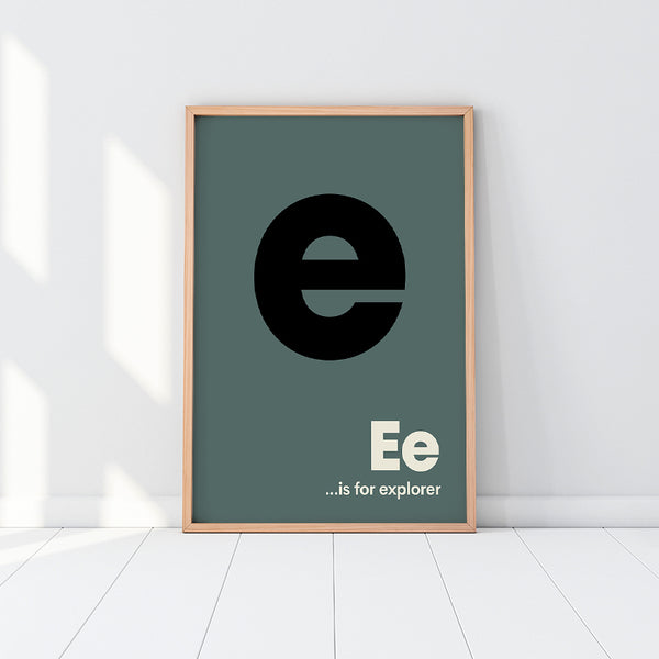 E is for...