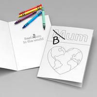 Best Bum In The World (colouring sheet)