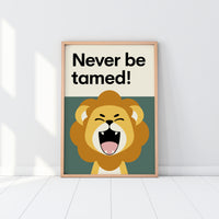 Never Be Tamed