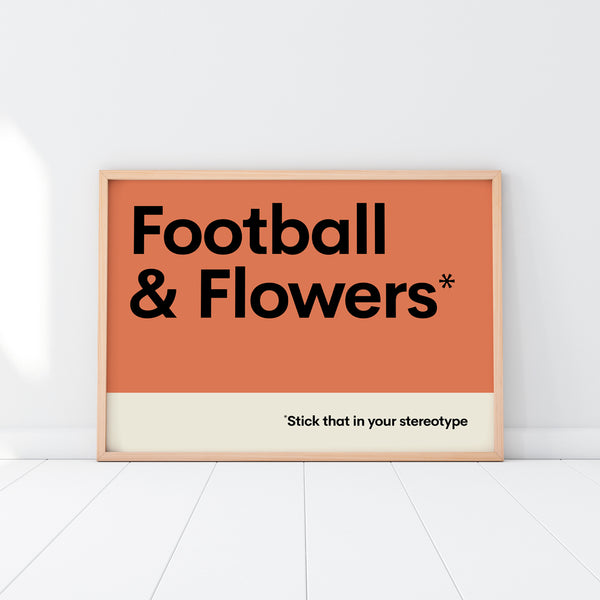 Football & Flowers