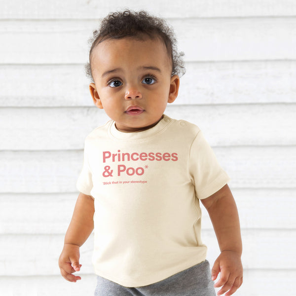 Princesses & Poo T-Shirt (Baby)