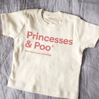 Princesses & Poo T-Shirt (Baby)