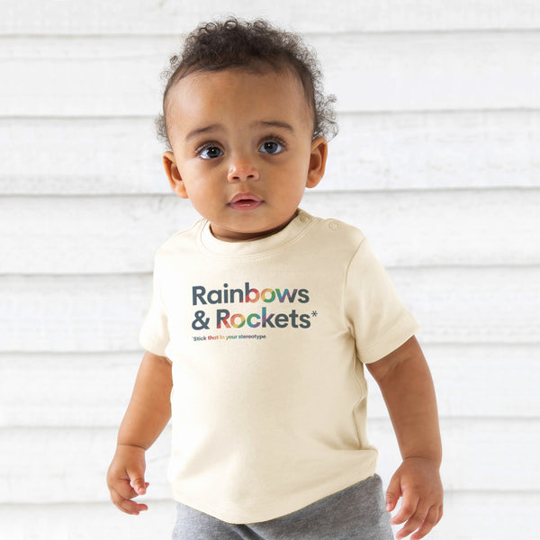 Rainbows & Rockets T-Shirt (Baby)